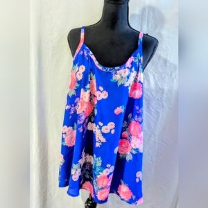 Torrid sleeveless shirt 2X floral